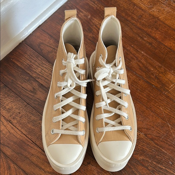 Converse Chuck Taylor All Star Modern Lift Platform High 'Crocodile' - Picture 4 of 8